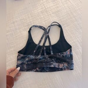 Lululemon Moody Mirage Bark Berry Deep Navy Energy Bra